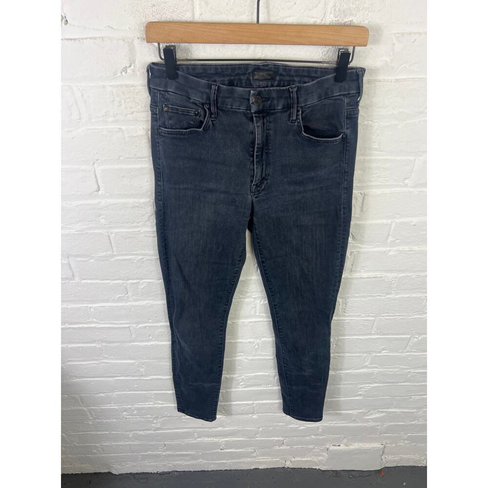 Mother Women's High Waisted Looker Skinny Jeans Stretch Denim Blue Size 29 - Picture 6 of 12